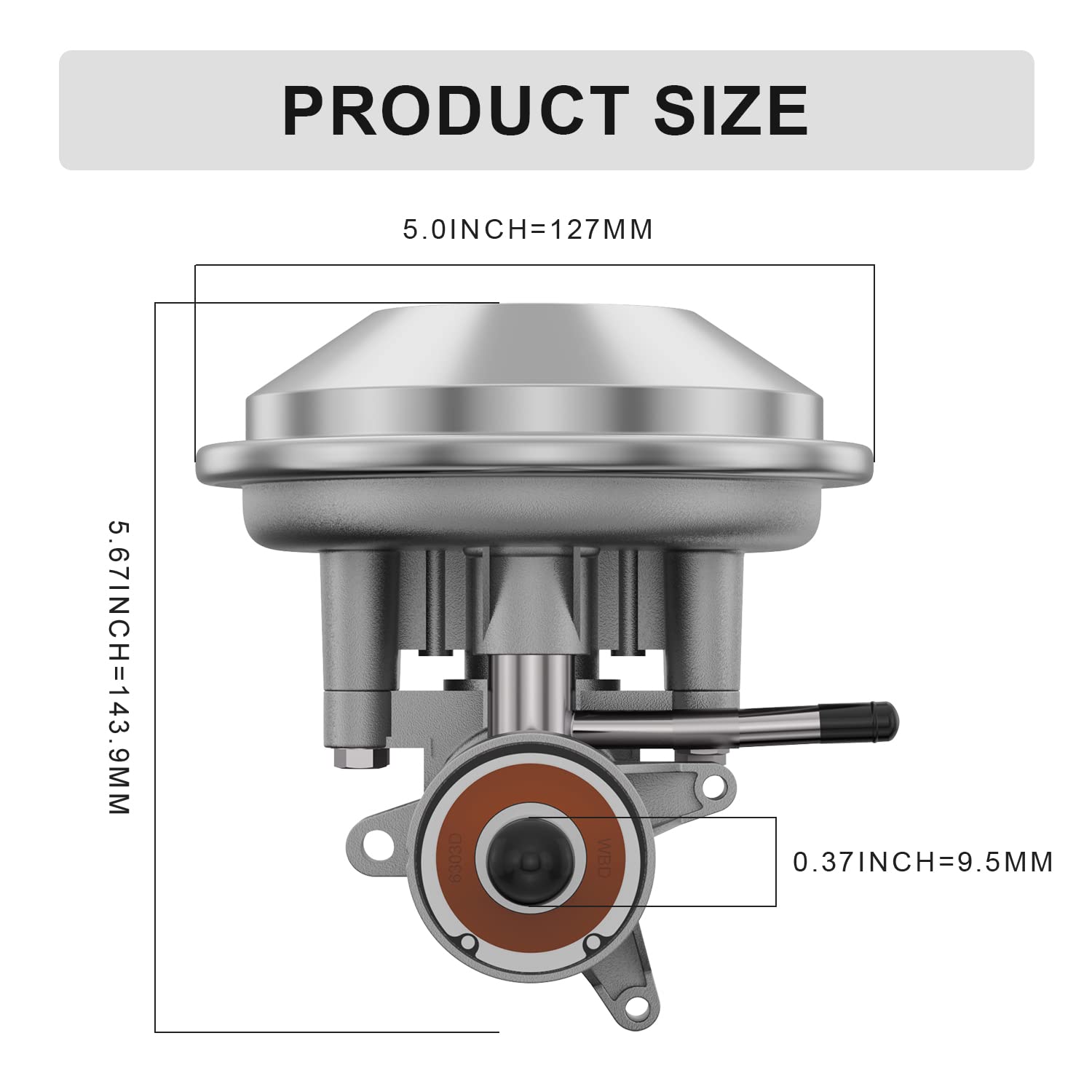 Amazon.com: New Version Brake Vacuum Pump, Fits for Isuzu 2020